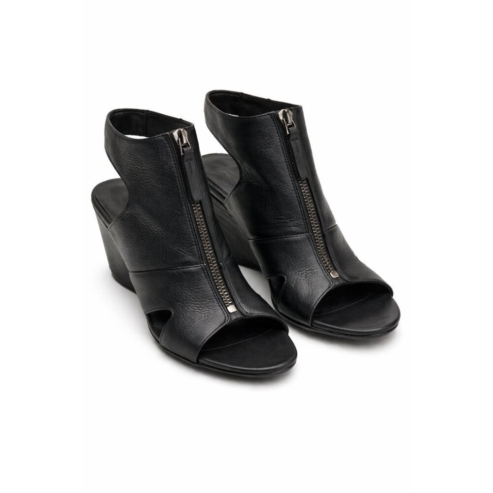 Franco Sarto Zip Wedge Heels for Women size 7 Office Wear Date Night Wedding